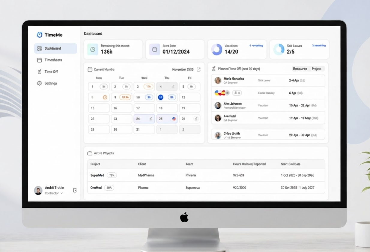 Workforce & Project Intelligence product interface