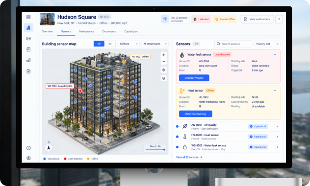 Predictive Maintenance & Capital Planning Software product preview